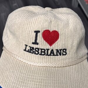 I Love Lesbians Corduroy SnapBack